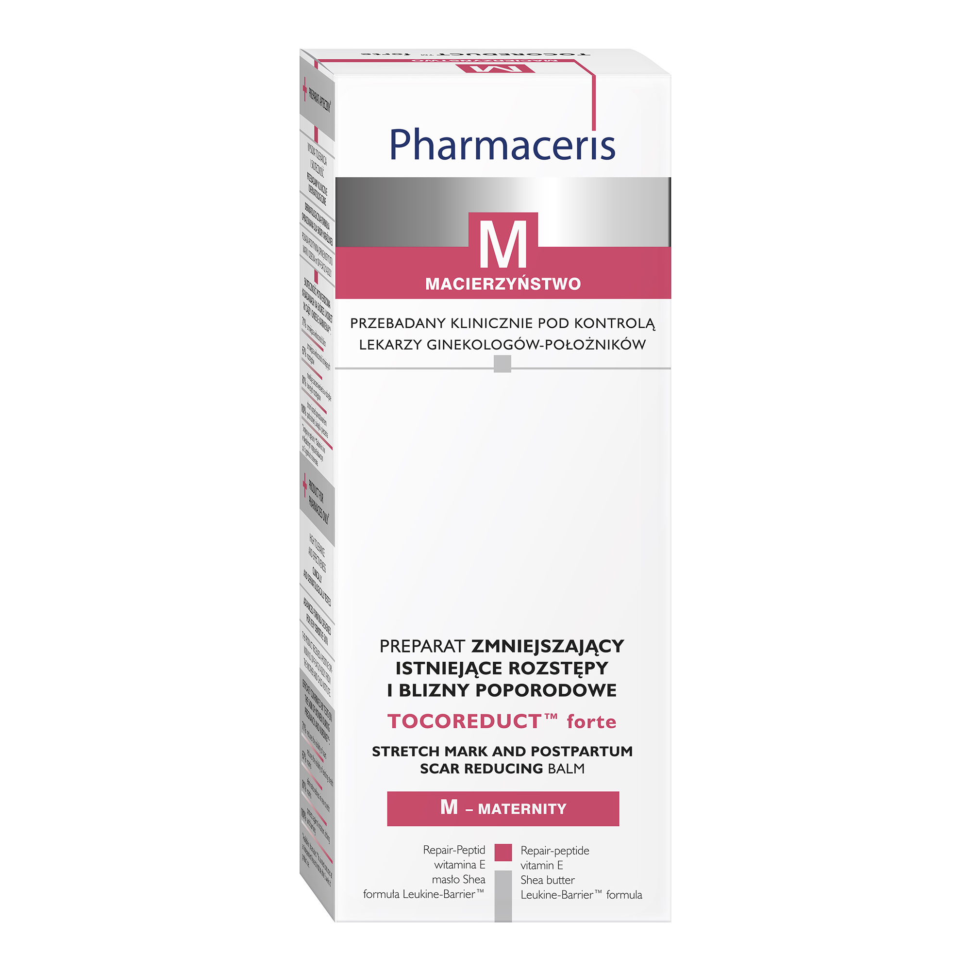 Pharmaceris M Tocoreduct Forte, preparat zmniejszający istniejące rozstępy i blizny poporodowe, 75 ml zdjęcie