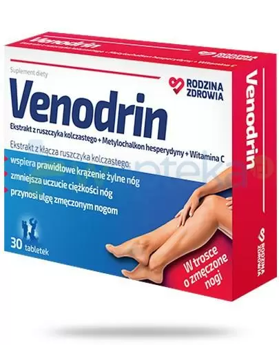 Rodzina Zdrowia Venodrin 30 tabletek zdjęcie