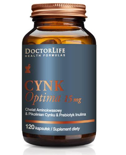 Doctor Life Cynk Optima 15 mg 120 kapsułek zdjęcie
