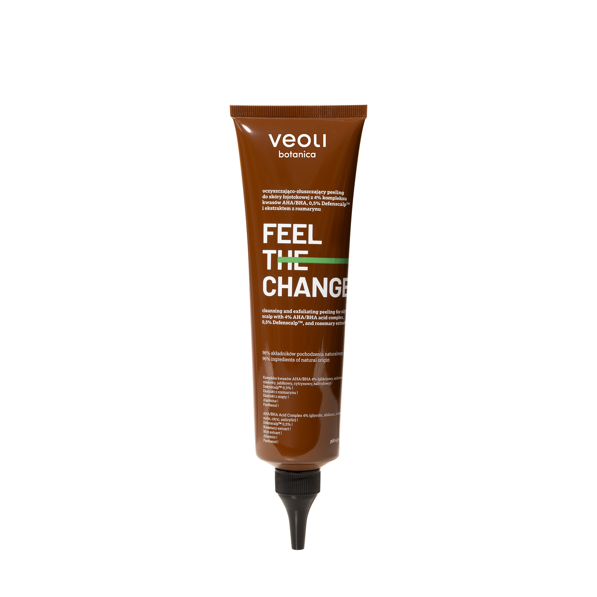 Veoli Botanica Feel The Change oczyszczająco-złuszczjący peeling do skóry łojotokowej, 150 ml zdjęcie