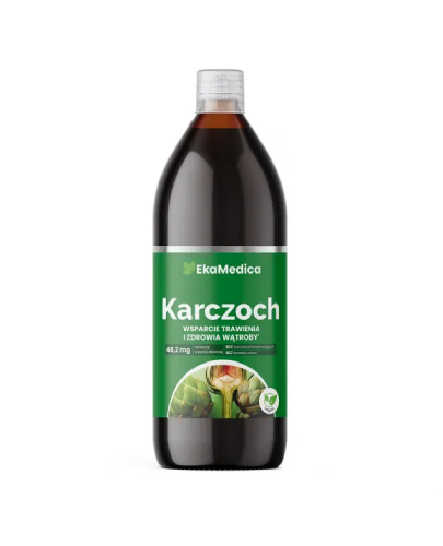 EkaMedica Karczoch sok 99,8%, 1000 ml zdjęcie