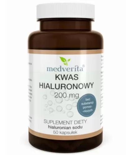 Medverita kwas hialuronowy 200 mg 60 kapsułek zdjęcie
