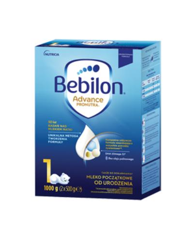 Bebilon Advance Pronutra 1, mleko początkowe od urodzenia, proszek, 1000 g (2 x 500 g) zdjęcie