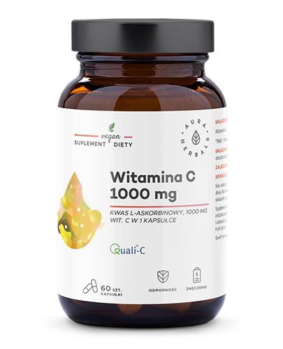 Aura Herbals Witamina C 1000 mg kwas l-askorbinowy, 60 kapsułek zdjęcie