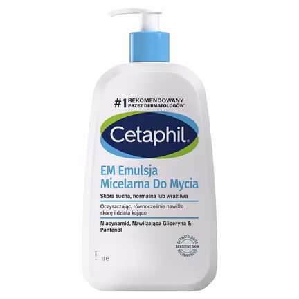Cetaphil EM emulsja micelarna do mycia, 1000 ml zdjęcie