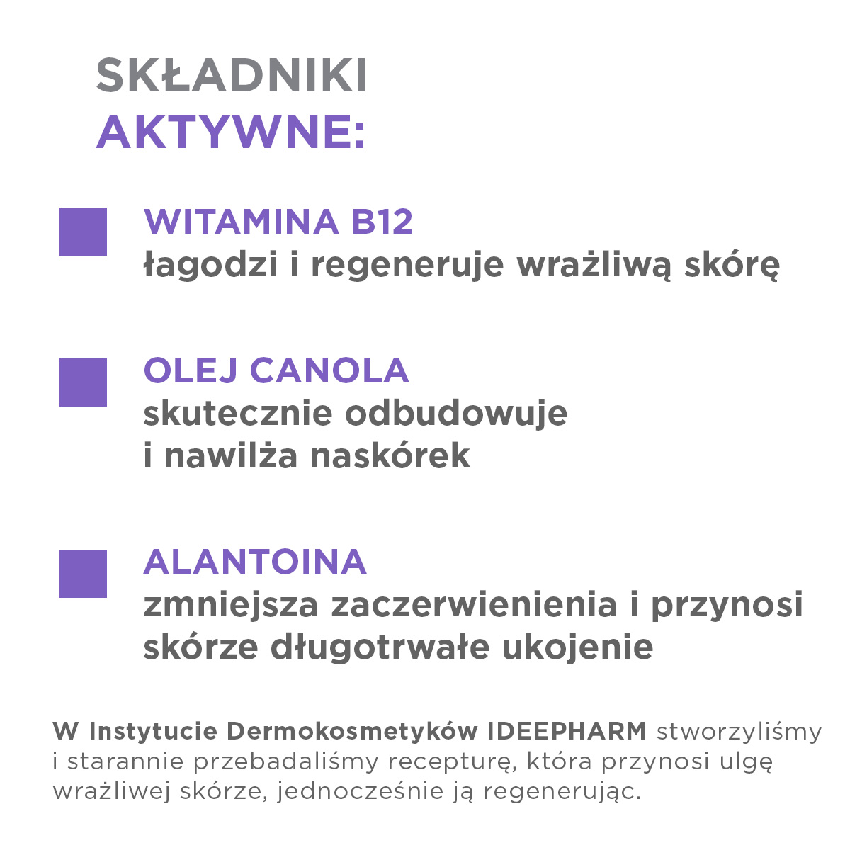 Idee Derm Krem z witaminą B12 intensywnie regenerujący 50 ml