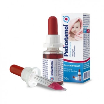 Pedicetamol, 100 mg/ml, roztwór doustny, 30 ml