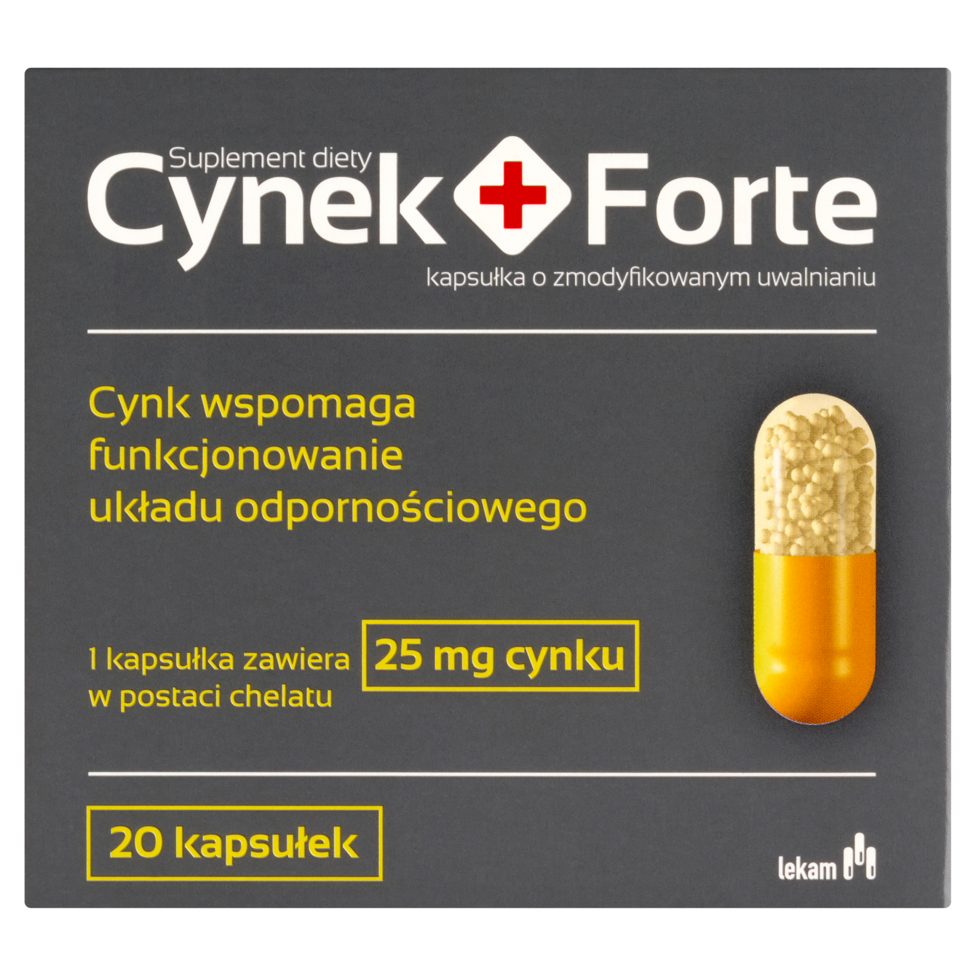Cynek+ Forte 20 kapsułek zdjęcie
