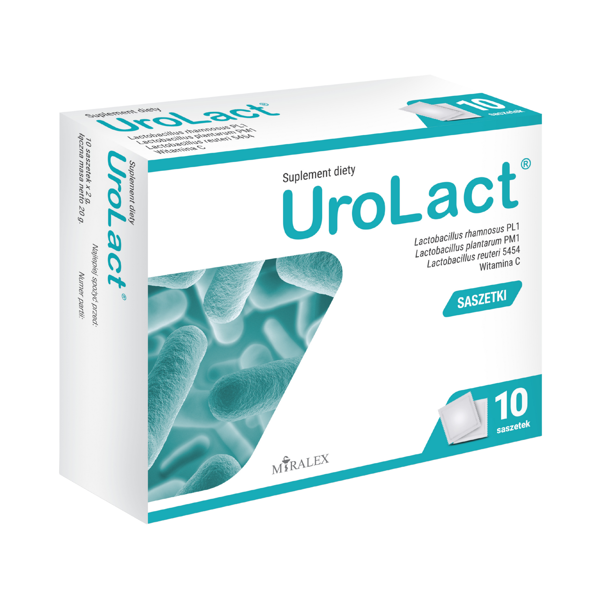 Urolact proszek 10 saszetek zdjęcie