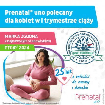 Prenatal Uno, kapsułki, 60 sztuk (30 sztuk + 30 sztuk)