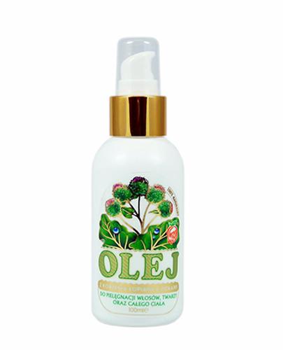 Nami Olej z korzenia łopianu z ziołami do pielęgnacji włosów, twarzy oraz całego ciała - 100 ml - cena, opinie, właściwości zdjęcie