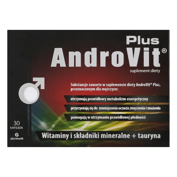 AndroVit Plus, kapsułki, 30 sztuk zdjęcie
