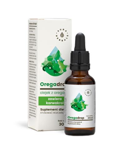 AURA HERBALS Oregadrop - 30 ml - cena, dawkowanie, opinie  zdjęcie