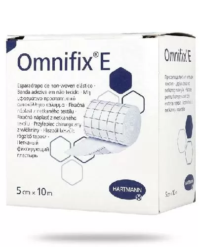 Hartmann Omnifix E przylepce do mocowania opatrunków 5cm x 10m 1 sztuka zdjęcie