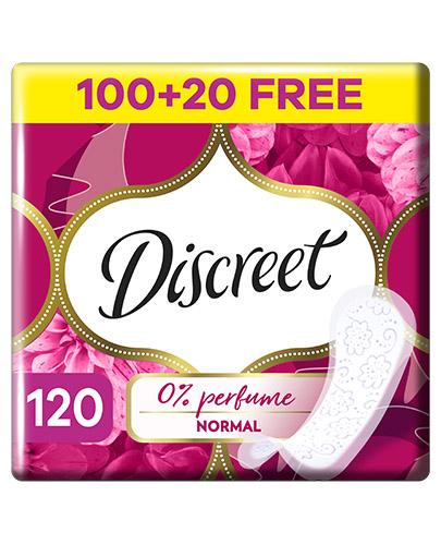 Discreet 0% Normal, wkładki higieniczne, 120 szt zdjęcie