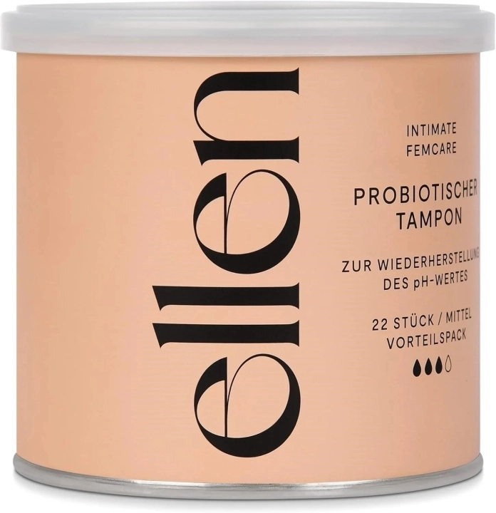 Ellen Normal tampony probiotyczne, 22 sztuki zdjęcie