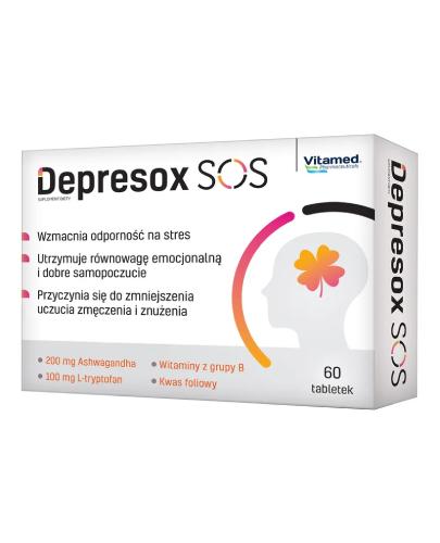 Depresox SOS, tabletki, 60 sztuk zdjęcie