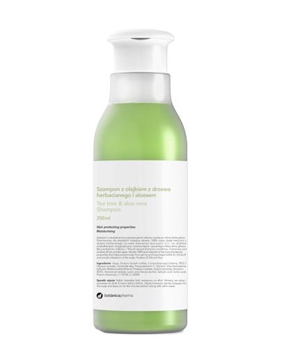 Botanicapharma Szampon z olejkiem drzewa herbacianego i aloesem, 250 ml  zdjęcie