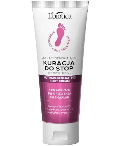 Lbiotica ultaregenerująca kuracja do stóp 75 ml zdjęcie