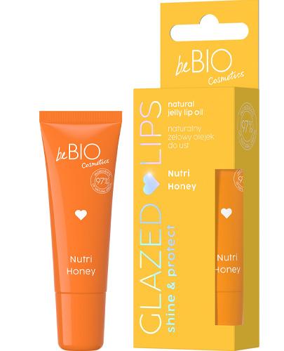 BeBio Glazed Lips, Olejek do ust Nutrii Honey, 10 ml  zdjęcie