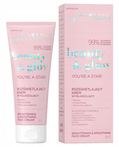 Eveline Cosmetics Beauty & Glow You're A Star Krem rozświetlająco wygładzający, 75 ml, cena, opinie, wskazania zdjęcie