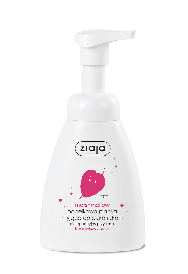 Ziaja Marshmallow bąbelkowa pianka myjąca do ciała i dłoni 250 ml zdjęcie