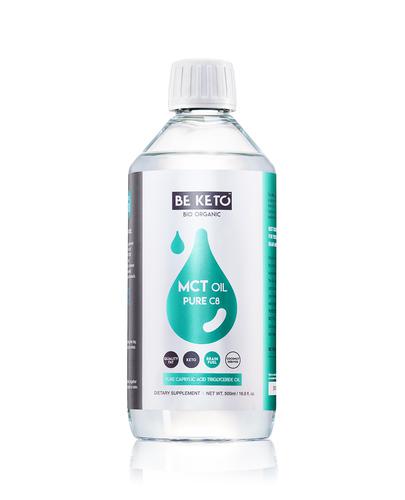 BeKeto MCT Oil Liquid C8, 500 ml zdjęcie
