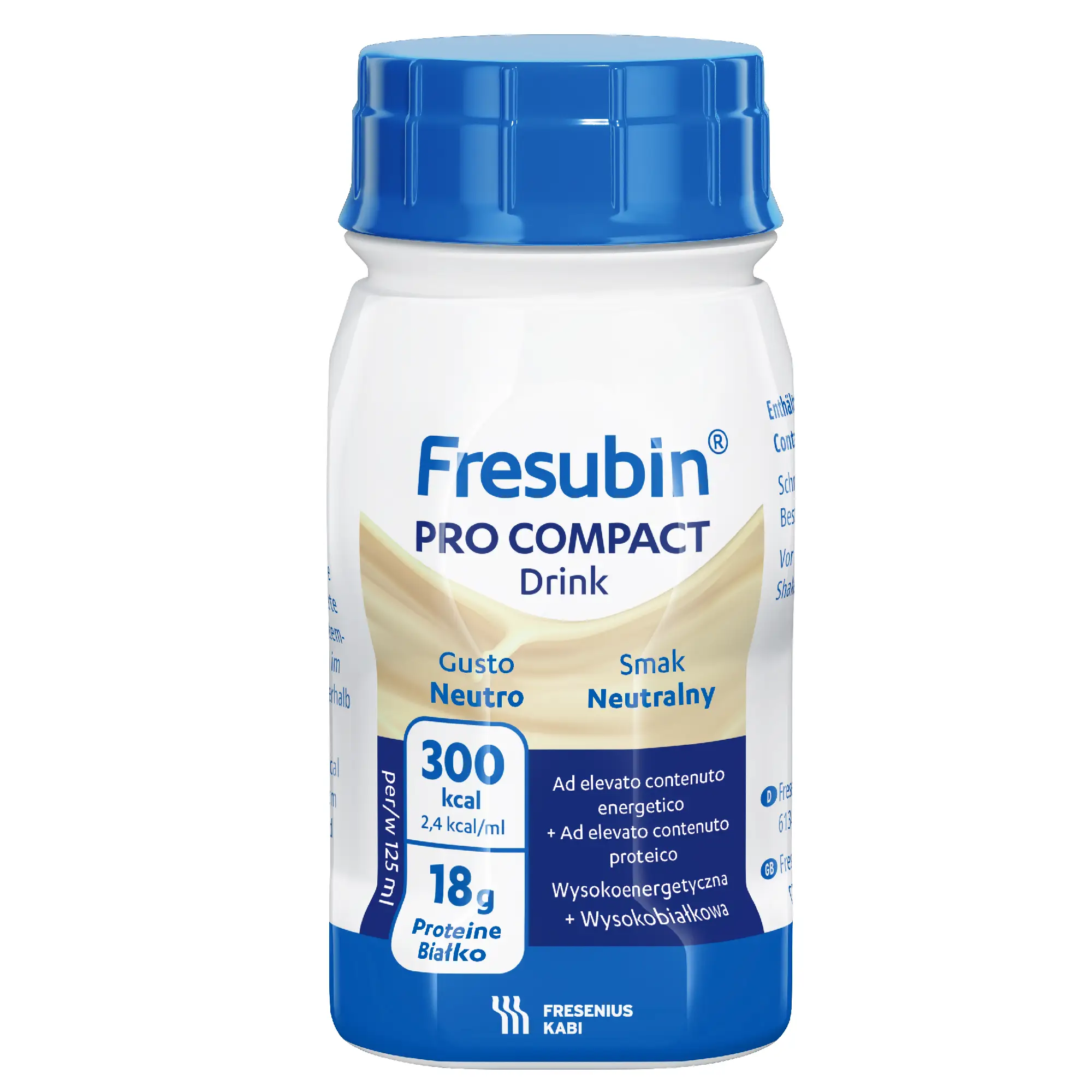Fresubin Pro Compact Drink smak neutralny, płyn, 4 x 125 ml