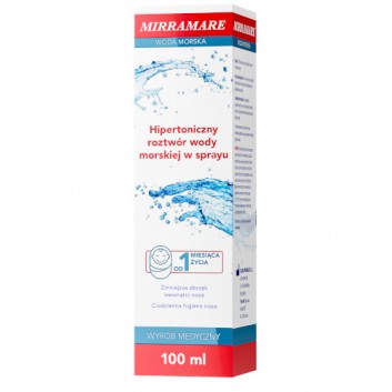 Mirramare Hipertoniczny roztwór wody morskiej w sprayu 100 ml