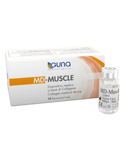 Md-Muscle Wyrób medyczny na bazie kolagenu - 10 fiolek x 2 ml - cena, opinie, właściwości zdjęcie
