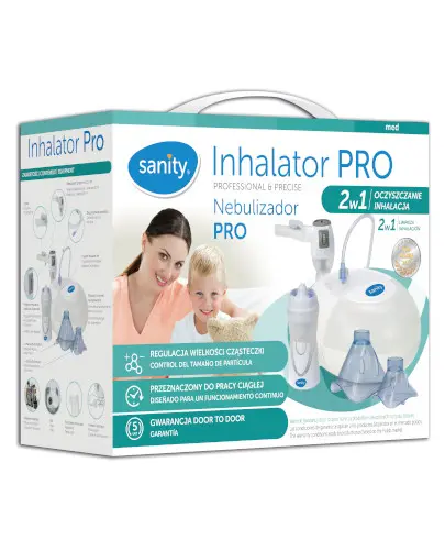 Sanity Pro inhalator tłokowy 1 sztuka zdjęcie