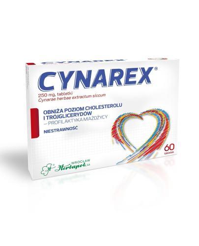 Cynarex 250 mg, 60 tabletek zdjęcie