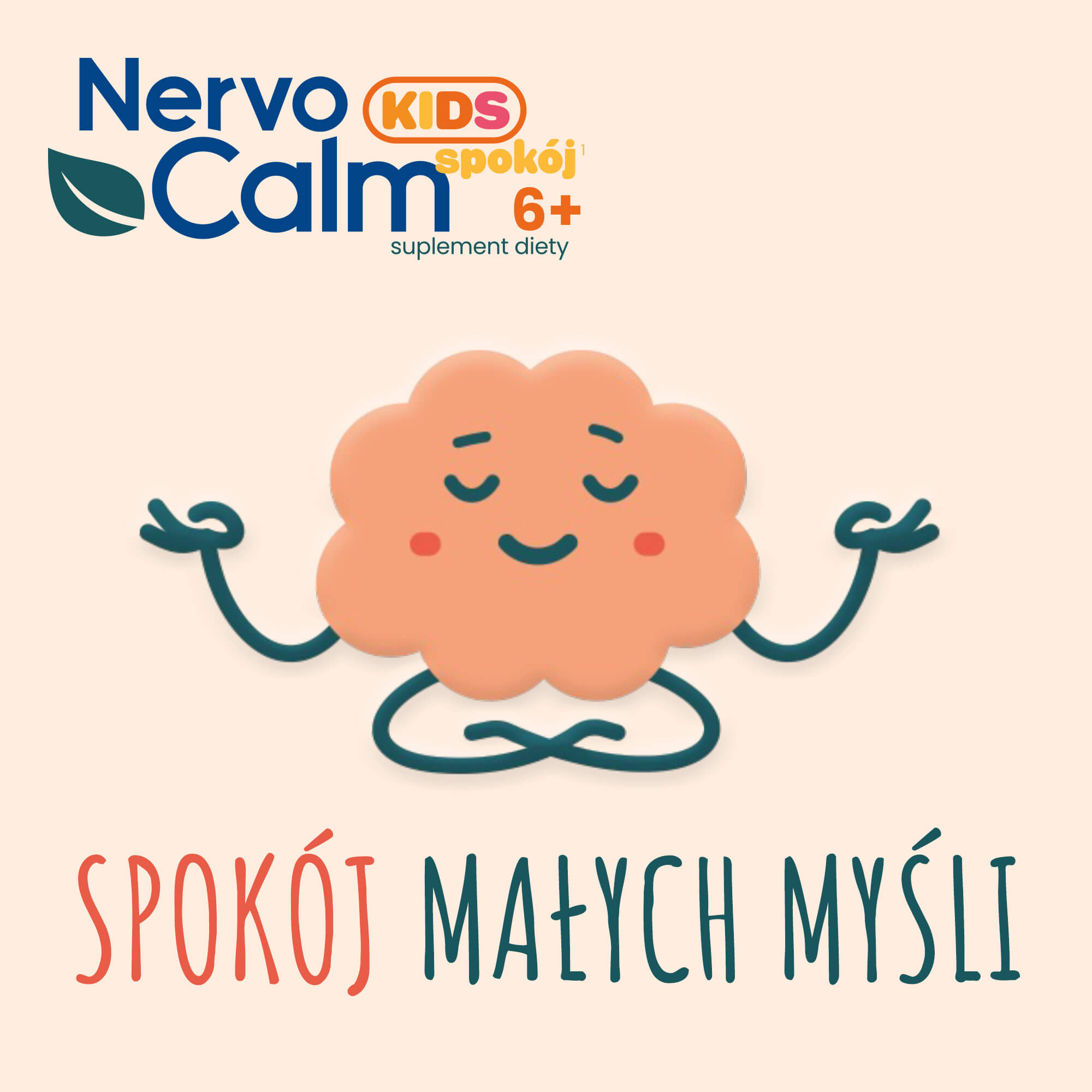 Nervo Calm, Kids Spokój, żelki, 30 sztuk