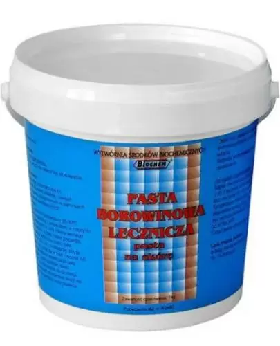 Pasta borowinowa lecznicza na skórę 1 kg zdjęcie