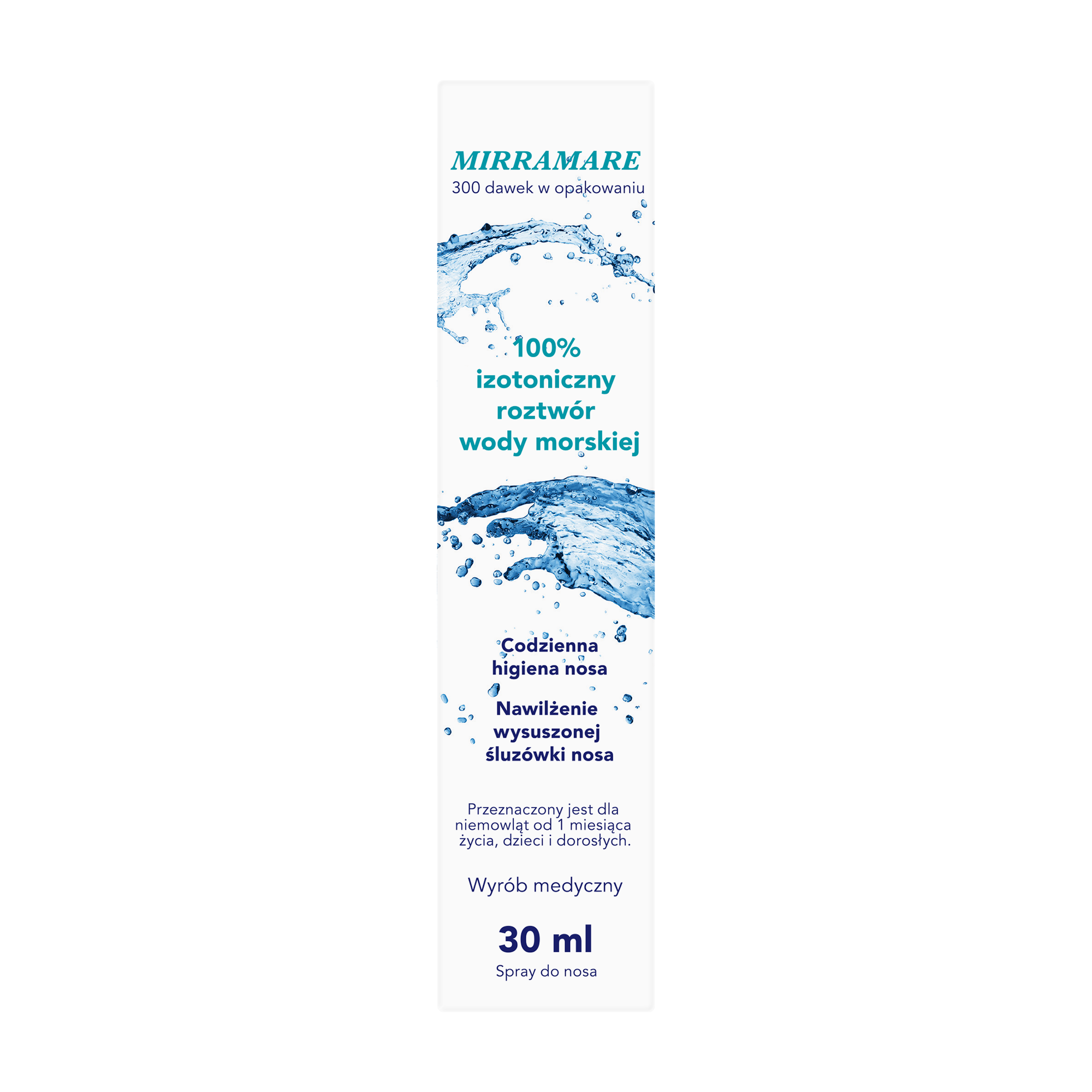 Panawit Mirramare 100%, izotoniczny roztwór wody morskiej, 30 ml