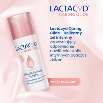 Lactacyd Caring Glide Intensywnie nawilżający żel intymny, 50 ml