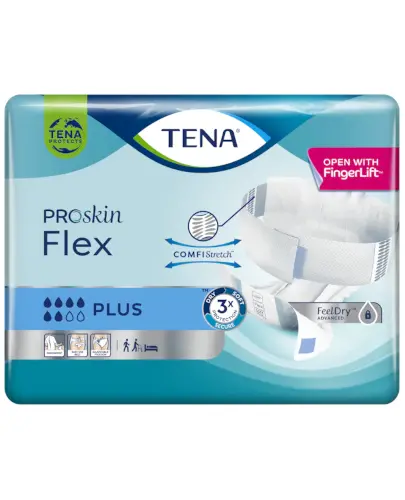 Tena Pieluchomajtki ProSkin Flex XL Plus 30 sztuk zdjęcie