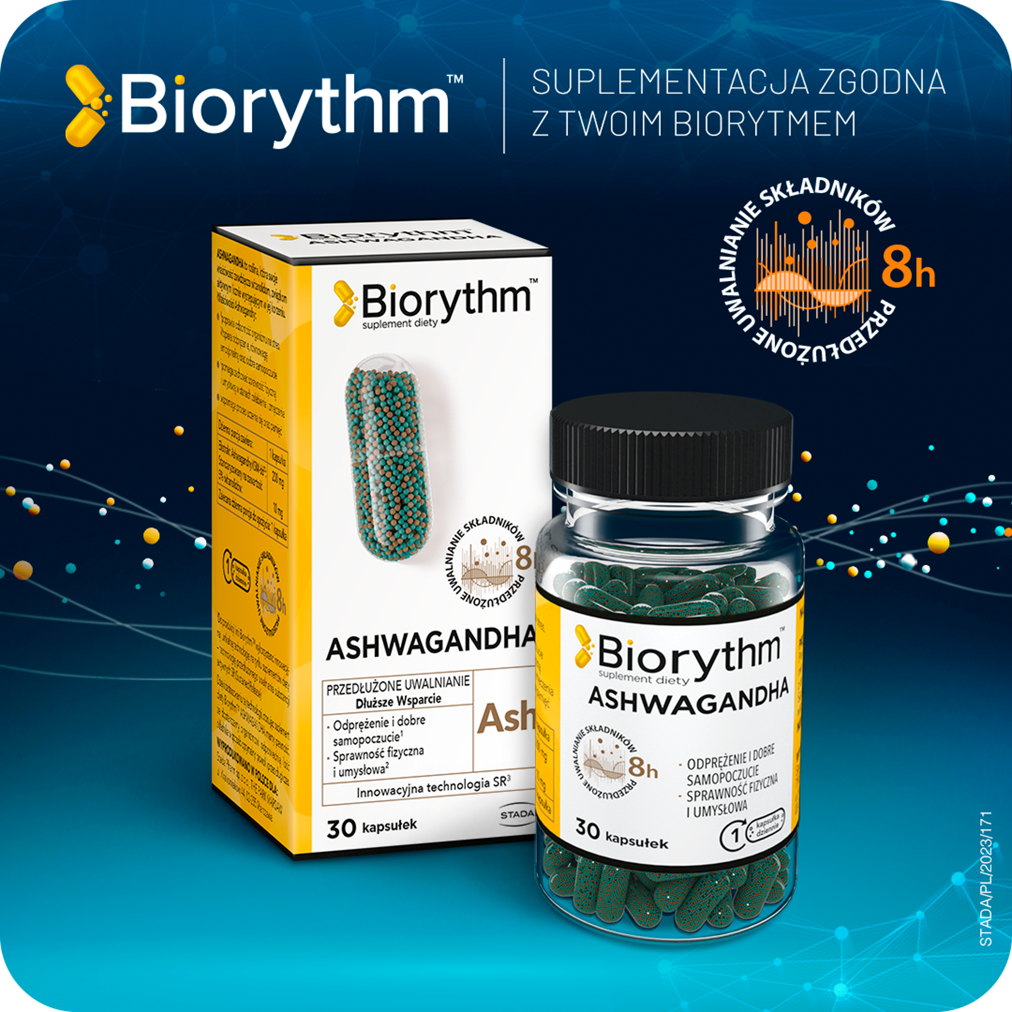 Biorythm Ashwagandha 30 kapsułek