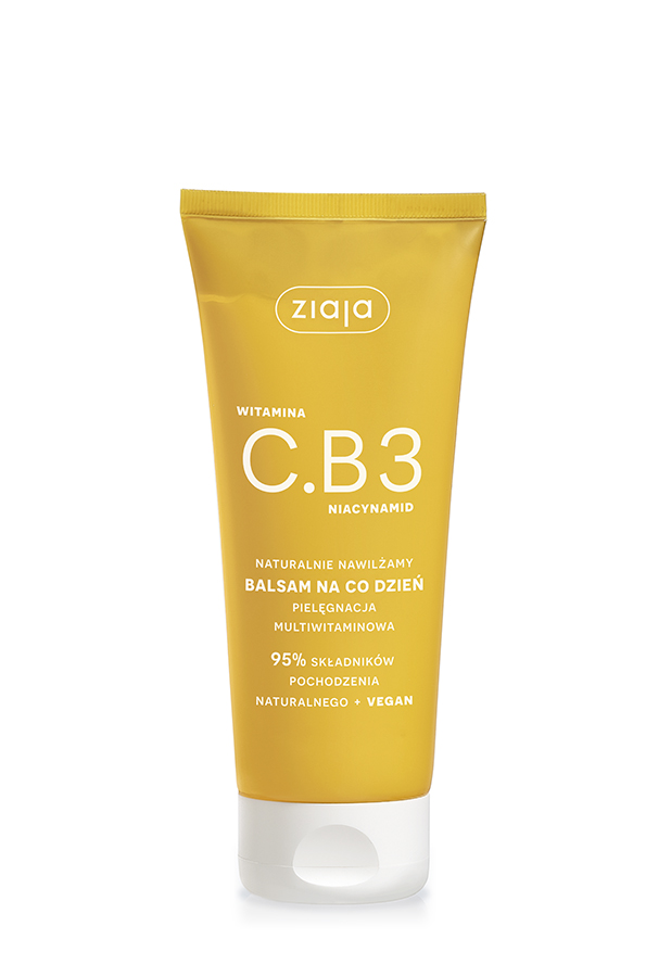 Ziaja Witamina C.B3 Niacynamid naturalnie nawilżamy balsam na co dzień 200 ml zdjęcie