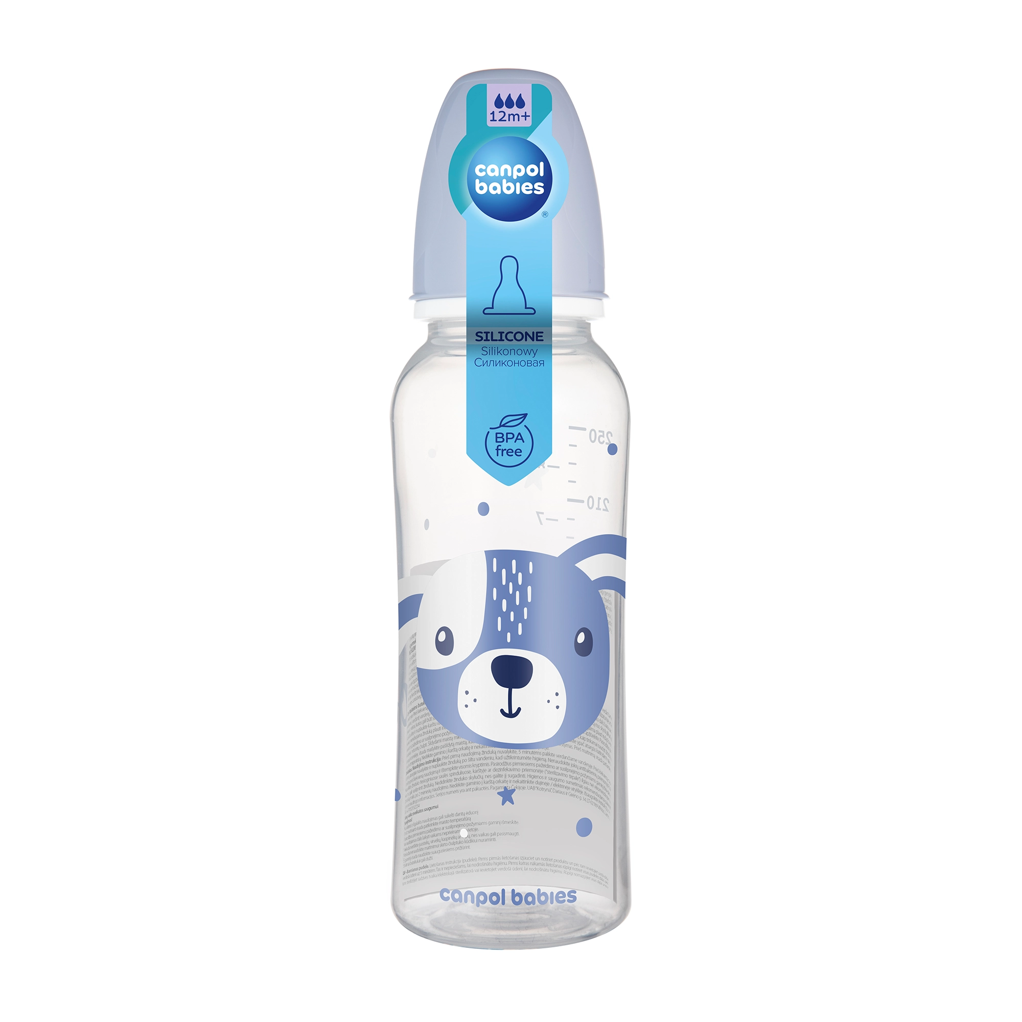 Canpol Babies Butelka niemowlęca 12m+ 250 ml [11/841] zdjęcie