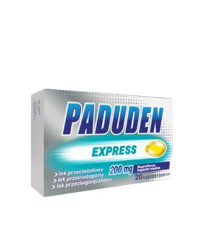 Paduden Express 200 mg 20 kapsułek miękkich zdjęcie