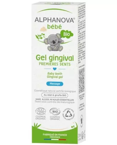 Alphanova Bebe organiczny żel łagodzący ząbkowanie 20 ml zdjęcie