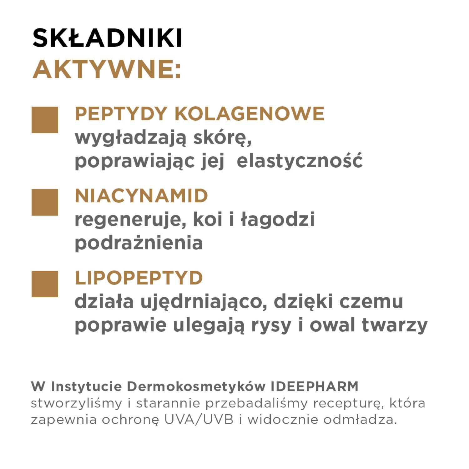 Idee Derm, krem ochronny modelujący SPF 50, 50 ml