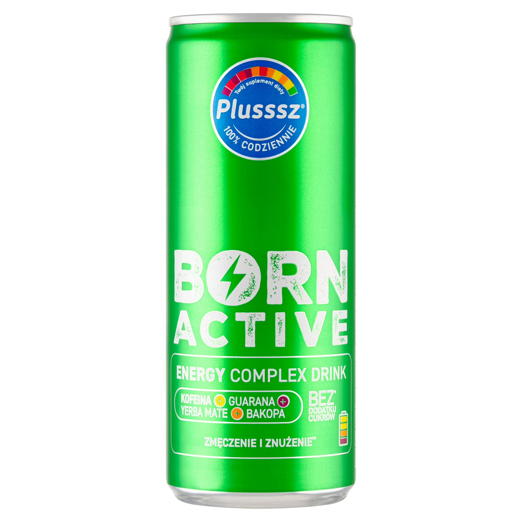 Plusssz Born Active Energy Complex Drink, 250 ml zdjęcie