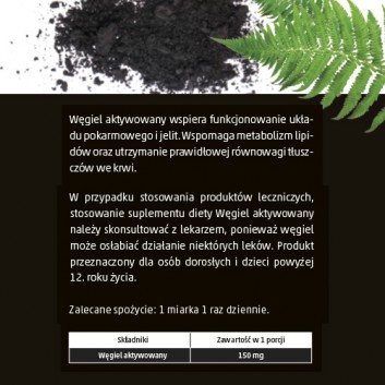 Colfarm Węgiel aktywowany proszek 100 g