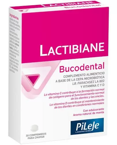 Lactibiane Buccodental, 30 tabl. do ssania, cena, opinie, składniki zdjęcie