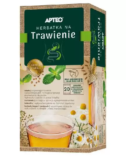 Apteo Natura Herbatka na trawienie 20 saszetek zdjęcie