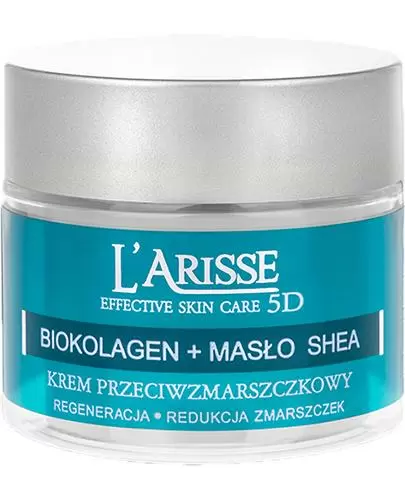 Ava L'arisse Effective Skin Care 5D formuła biokolagen + masło shea krem przeciwzmarszczkowy 50 ml zdjęcie