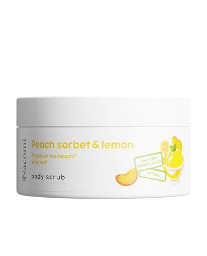 NACOMI Peeling do ciała o zapachu brzoskwiniowego sorbetu z cytryną, 100 ml zdjęcie
