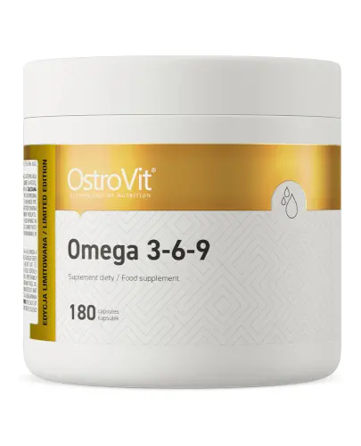 OstroVit Omega 3-6-9 180 kapsułek zdjęcie